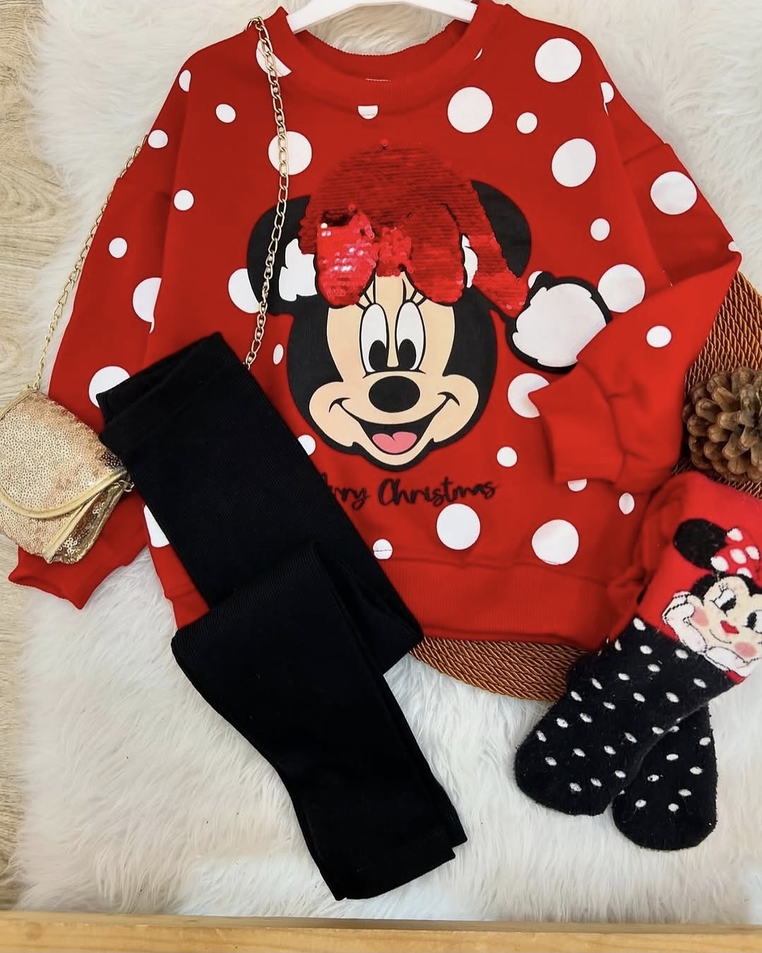 Conjunto Infantil Feminino de Inverno